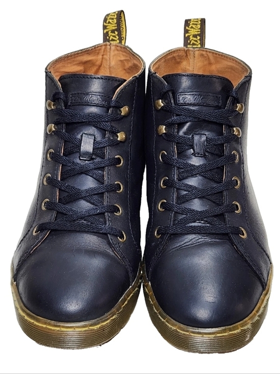 DR MARTENS Coburg Wyoming Oiled Leather Hiking Boots Sz 9 Black Waterproof 6-Eye main image 4